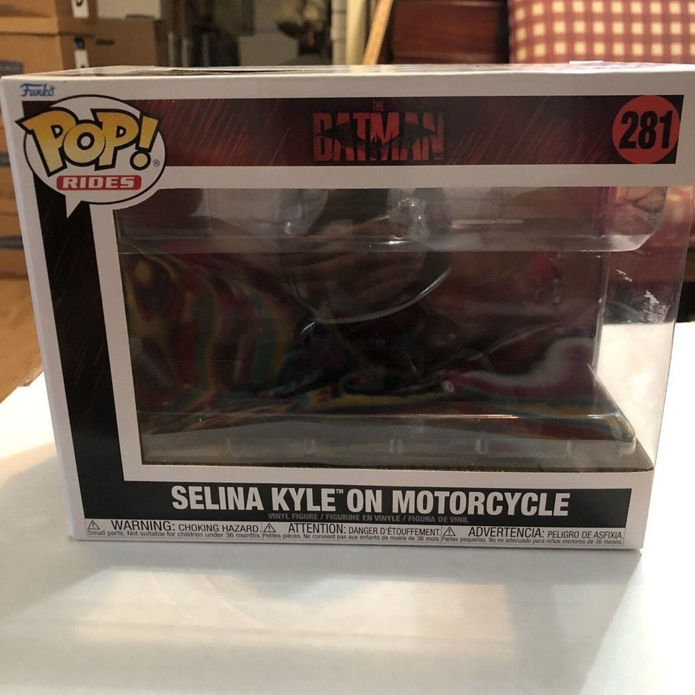 Funko Pop! Rides Batman Selina Kyle on Motorcycle Vinyl Figure 281